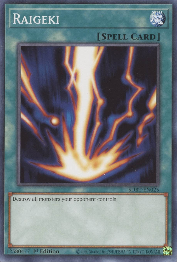 Raigeki [SDBT-EN025] Common Yu-Gi-Oh!