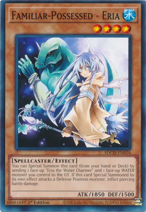 Familiar-Possessed - Eria [SDCH-EN038] Common Yu-Gi-Oh!