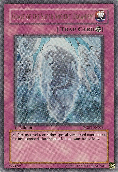 Grave of the Super Ancient Organism [RGBT-EN078] Ultra Rare Yu-Gi-Oh!