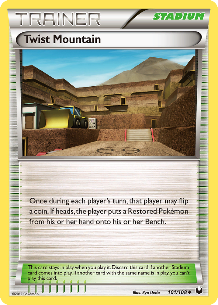 Twist Mountain (101/108) [Black & White: Dark Explorers] Pokémon
