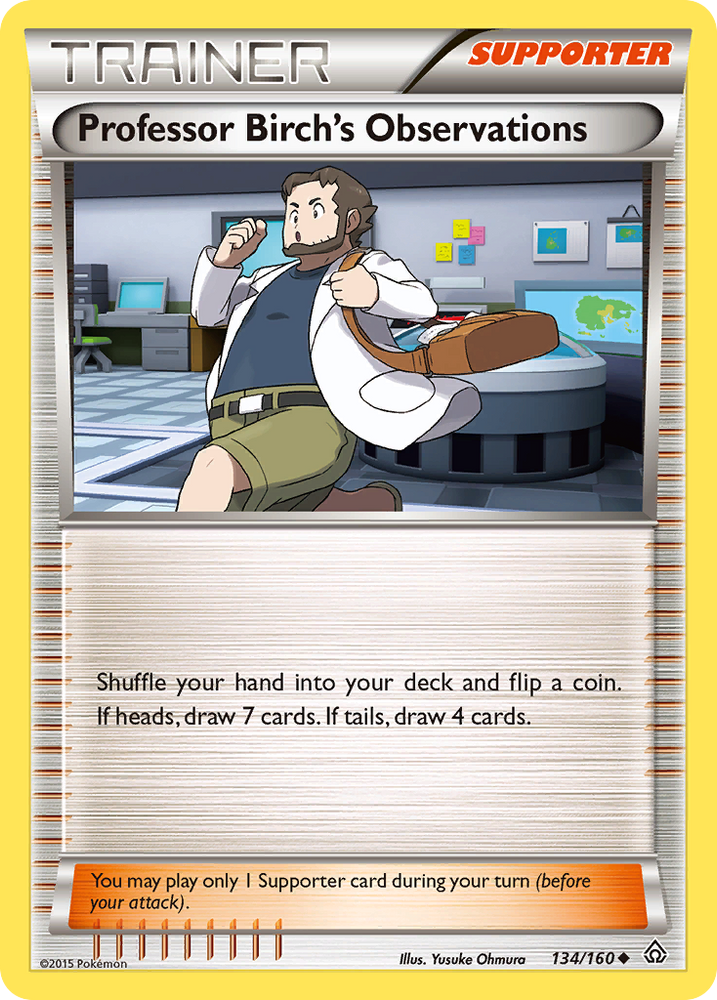 Professor Birch's Observations (134/160) [XY: Primal Clash] Pokémon