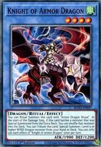 Knight of Armor Dragon [BLVO-EN037] Common Yu-Gi-Oh!
