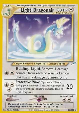 Light Dragonair (22/105) [Neo Destiny Unlimited] Pokémon
