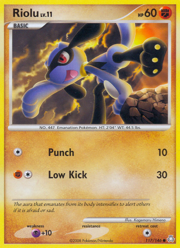 Riolu (117/146) [Diamond & Pearl: Legends Awakened] Pokémon
