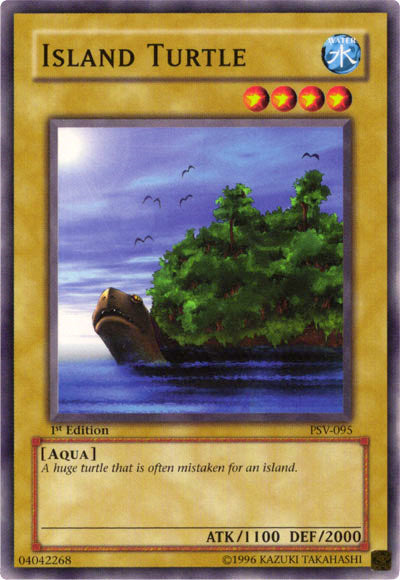 Island Turtle [PSV-095] Common Yu-Gi-Oh!