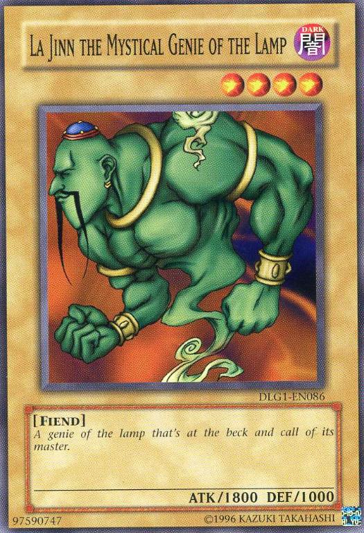 La Jinn the Mystical Genie of the Lamp [DLG1-EN086] Common Yu-Gi-Oh!