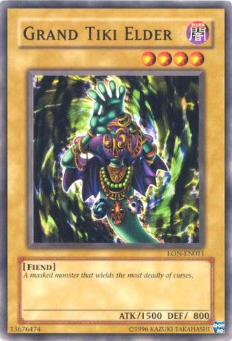 Grand Tiki Elder [LON-EN011] Common Yu-Gi-Oh!