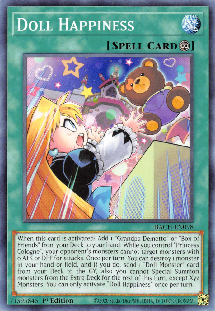 Doll Happiness [BACH-EN098] Common Yu-Gi-Oh!