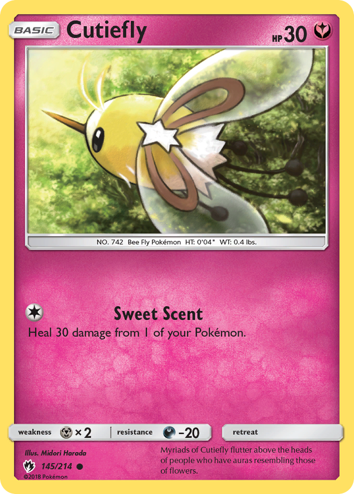 Cutiefly (145/214) [Sun & Moon: Lost Thunder] Pokémon