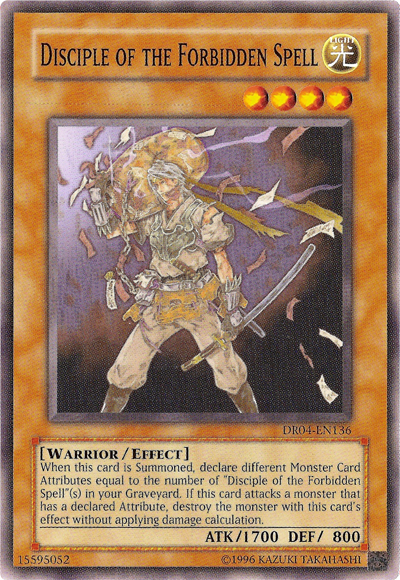 Disciple of the Forbidden Spell [DR04-EN136] Common Yu-Gi-Oh!