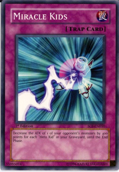 Miracle Kids [SOI-EN050] Common Yu-Gi-Oh!