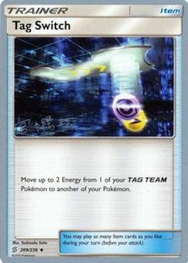 Tag Switch (209/236) (Pikarom Judge - Haruki Miyamoto) [World Championships 2019] Pokémon
