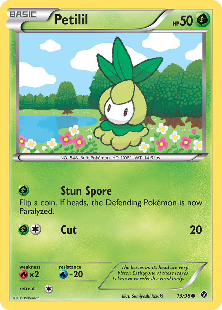 Petilil (13/98) [Black & White: Emerging Powers] Pokémon