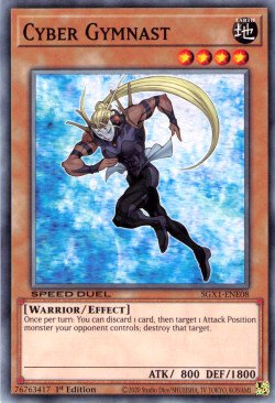 Cyber Gymnast [SGX1-ENE08] Common Yu-Gi-Oh!