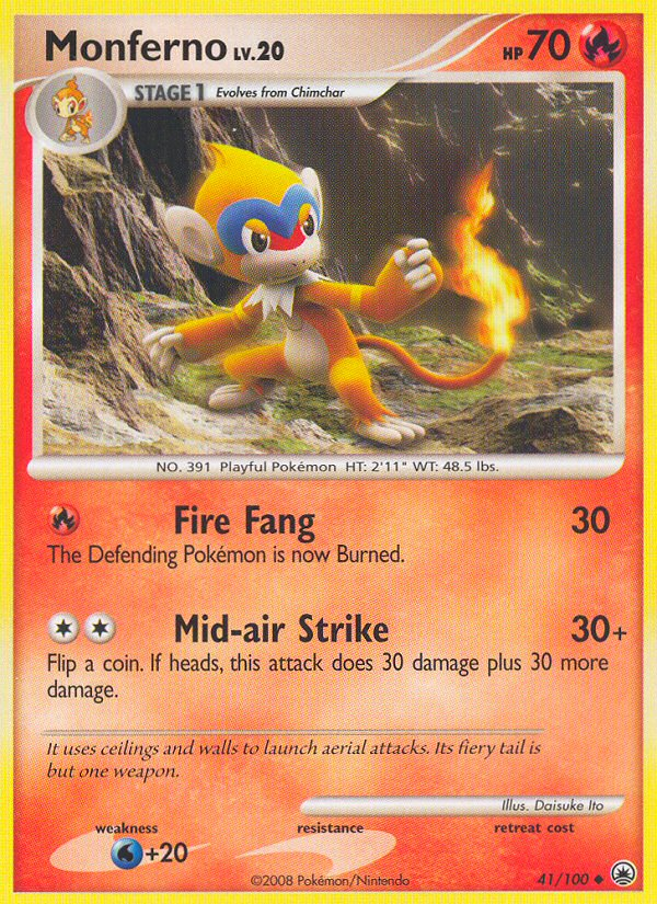 Monferno (41/100) [Diamond & Pearl: Majestic Dawn] Pokémon