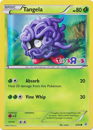 Tangela (8/83) (Toys R Us Promo) [XY: Generations] Pokémon