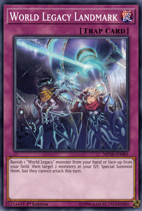 World Legacy Landmark [MP18-EN081] Common Yu-Gi-Oh!