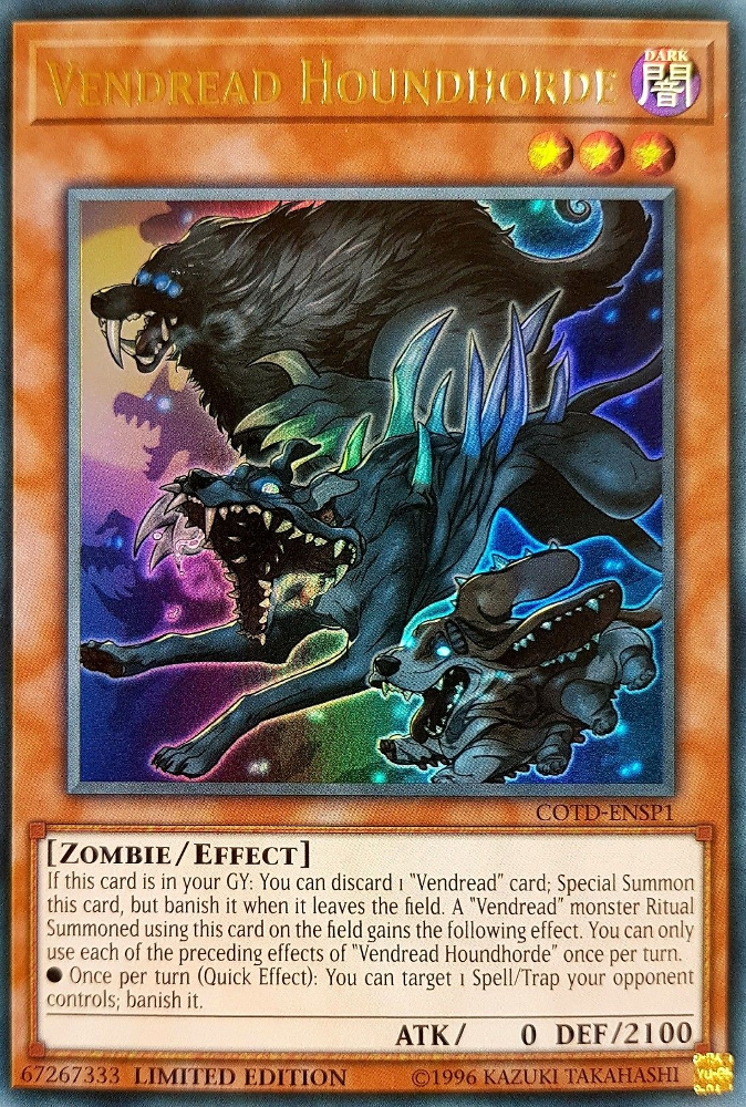 Vendread Houndhorde [COTD-ENSP1] Ultra Rare Yu-Gi-Oh!
