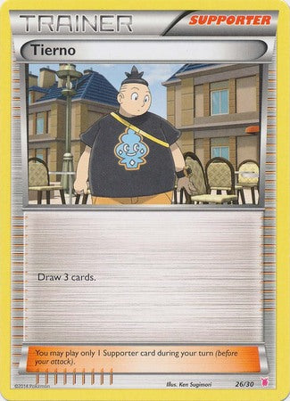 Tierno (26/30) [XY: Trainer Kit 1 - Wigglytuff] Pokémon