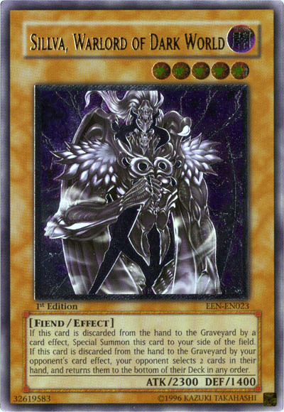 Sillva, Warlord of Dark World [EEN-EN023] Ultimate Rare Yu-Gi-Oh!