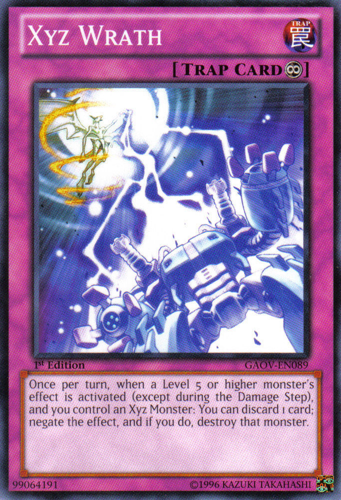 Xyz Wrath [GAOV-EN089] Common Yu-Gi-Oh!