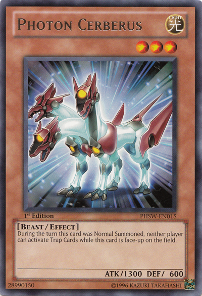 Photon Cerberus [PHSW-EN015] Rare Yu-Gi-Oh!