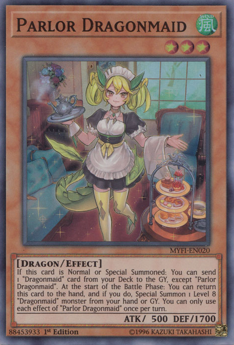 Parlor Dragonmaid [MYFI-EN020] Super Rare Yu-Gi-Oh!
