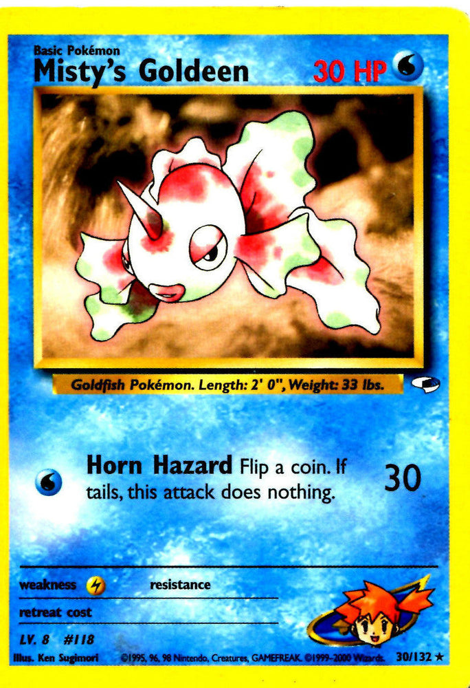 Misty's Goldeen (30/132) [Gym Heroes Unlimited] Pokémon