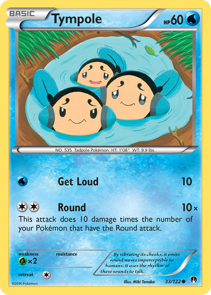 Tympole (33/122) [XY: BREAKpoint] Pokémon