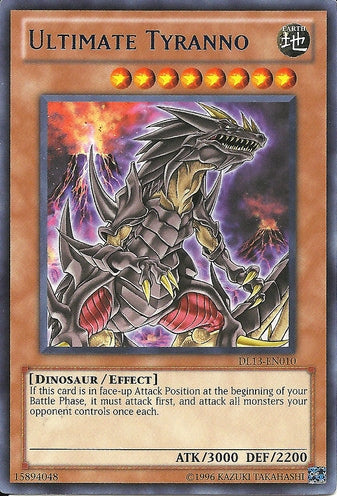 Ultimate Tyranno (Blue) [DL13-EN010] Rare Yu-Gi-Oh!