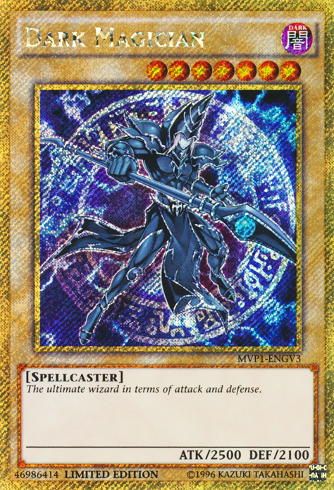 Dark Magician [MVP1-ENGV3] Gold Secret Rare Yu-Gi-Oh!