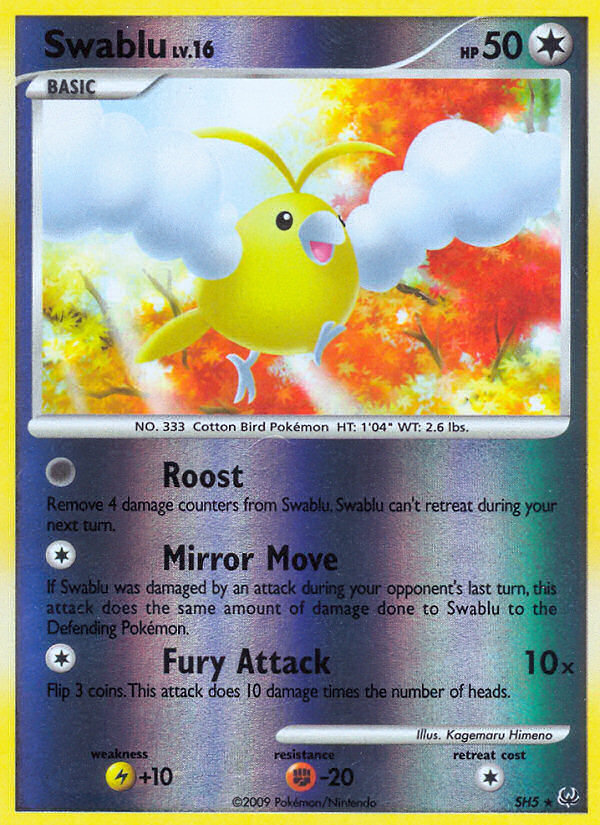 Swablu (SH5) [Platinum: Base Set] Pokémon