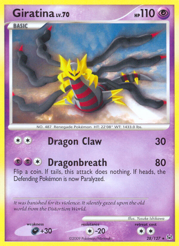 Giratina (28/127) (Theme Deck Exclusive) [Platinum: Base Set] Pokémon