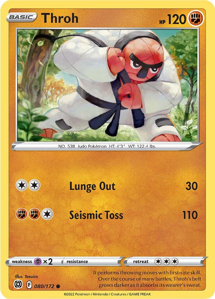 Throh (080/172) [Sword & Shield: Brilliant Stars] Pokémon