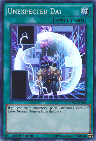 Unexpected Dai [CROS-EN065] Super Rare Yu-Gi-Oh!