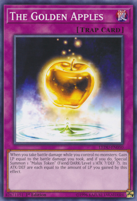 The Golden Apples [LEDU-EN050] Common Yu-Gi-Oh!