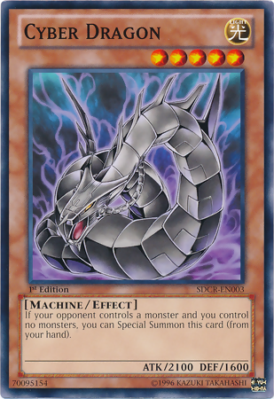 Cyber Dragon (Black) [SDCR-EN003] Common Yu-Gi-Oh!