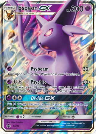 Espeon GX (SM35) (Jumbo Card) [Sun & Moon: Black Star Promos] Pokémon