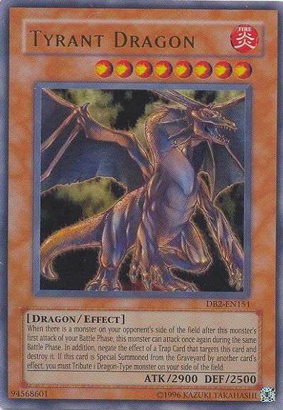 Tyrant Dragon [DB2-EN151] Ultra Rare Yu-Gi-Oh!
