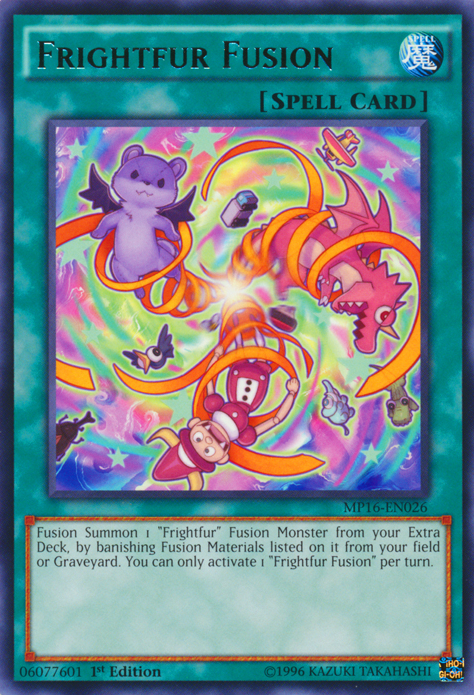 Frightfur Fusion [MP16-EN026] Rare Yu-Gi-Oh!