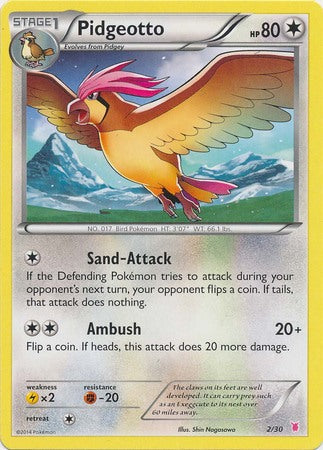Pidgeotto (2/30) [XY: Trainer Kit 1 - Wigglytuff] Pokémon