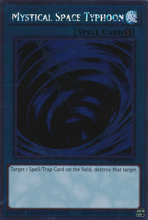 Mystical Space Typhoon [NKRT-EN040] Platinum Rare Yu-Gi-Oh!