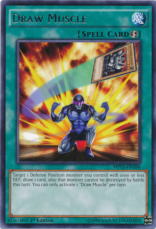 Draw Muscle [MP15-EN168] Rare Yu-Gi-Oh!