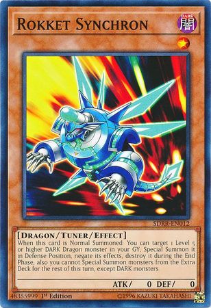Rokket Synchron [SDRR-EN012] Common Yu-Gi-Oh!