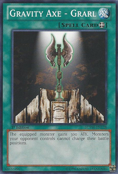 Gravity Axe - Grarl [LCYW-EN138] Common Yu-Gi-Oh!