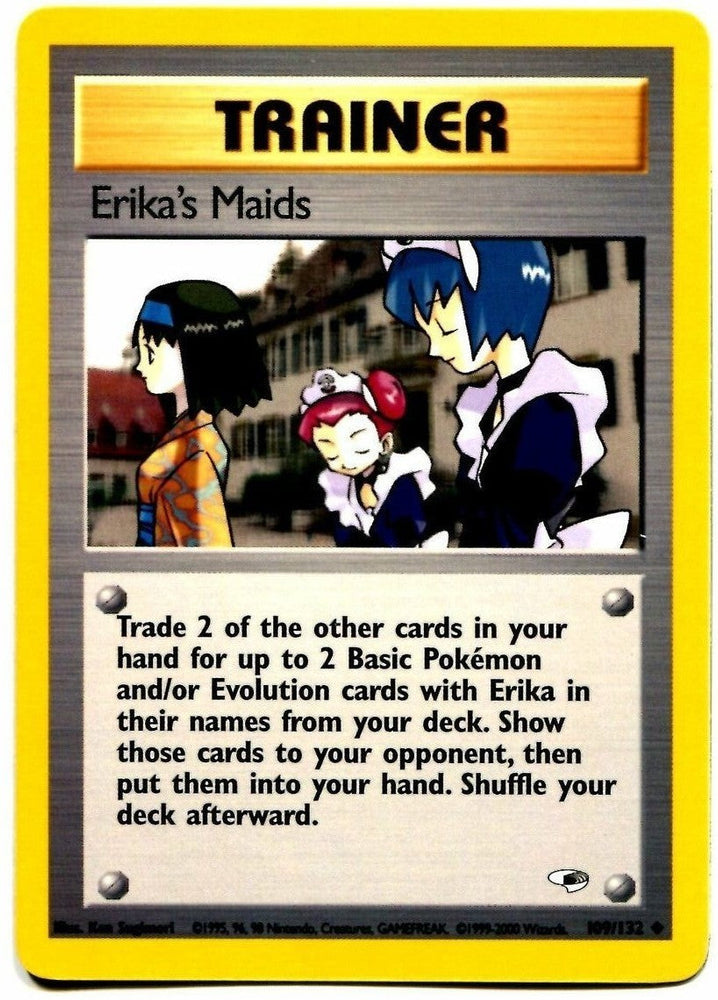 Erika's Maids (109/132) [Gym Heroes Unlimited] Pokémon