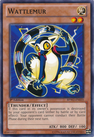 Wattlemur [BPW2-EN035] Common Yu-Gi-Oh!