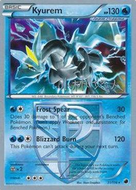 Kyurem (31/116) (Plasma Power - Haruto Kobayashi) [World Championships 2014] Pokémon