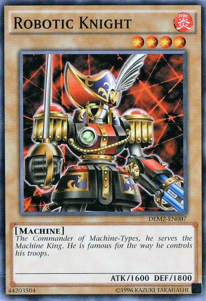 Robotic Knight [DEM2-EN007] Common Yu-Gi-Oh!