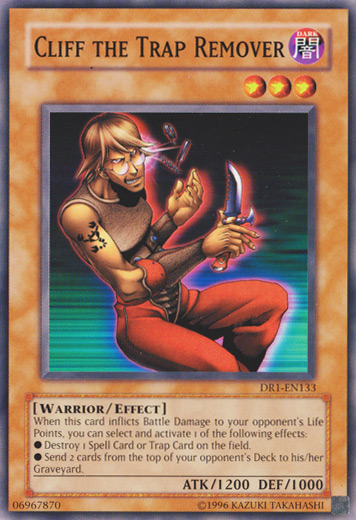 Cliff the Trap Remover [DR1-EN133] Common Yu-Gi-Oh!